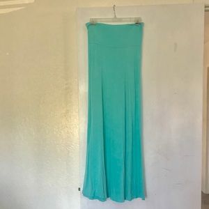 Mint Green Maxi Skirt